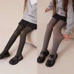 Medias de Forro Polar para Niños de Otoño e Invierno, Pantimedias Gruesas y Cálidas para Niñas, Leggings de Alta Elasticidad, Pantalones Integrados al por Mayor