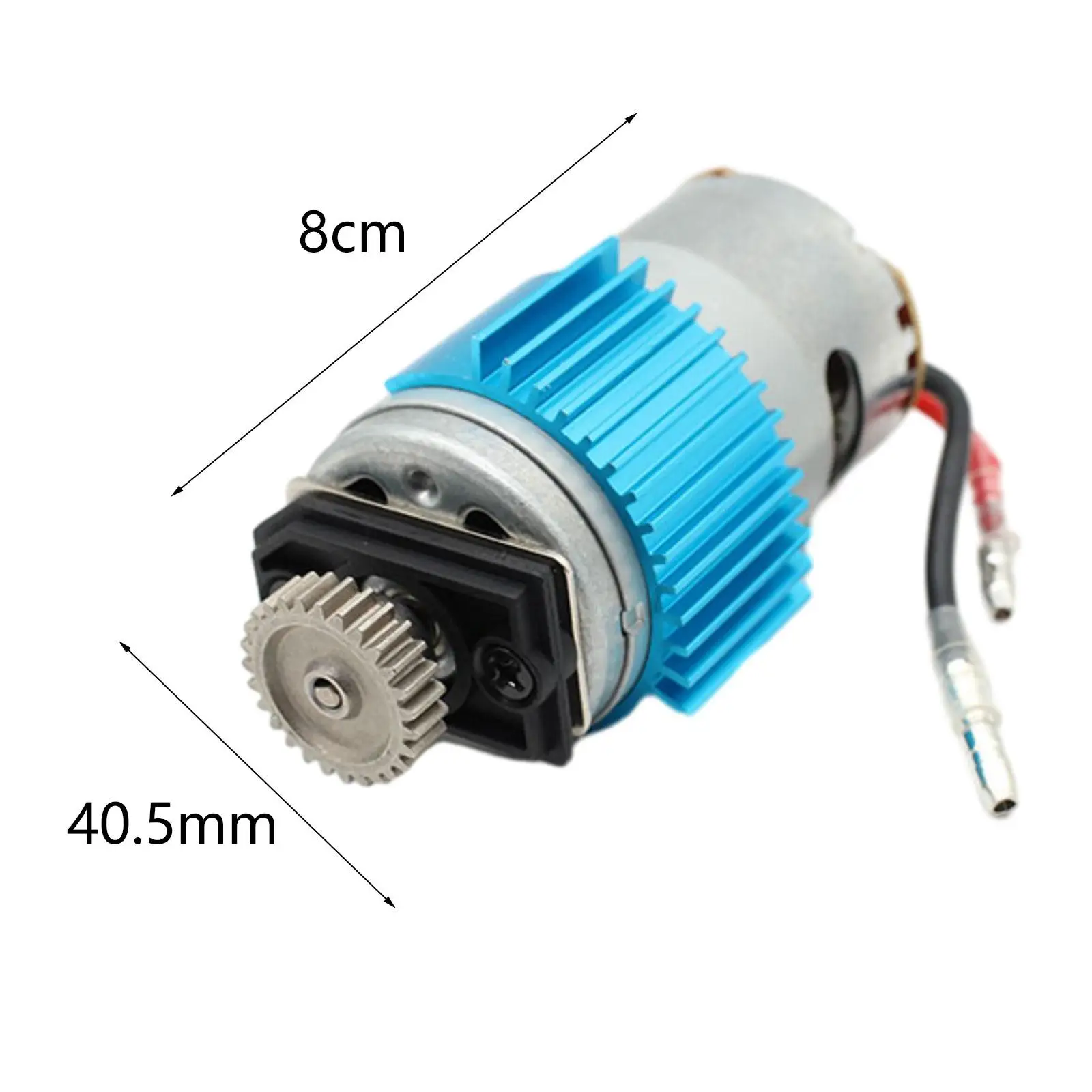 RC Parts Replacement Parts Lightweight RC Metal Motor Carbon Brush Motor for Wltoys 124010 1:12 RC Car DIY Modified Accessory