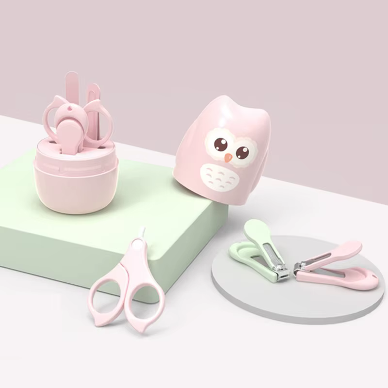 Kit de manicura infantil – Tijeras y cortaúñas seguros para bebé