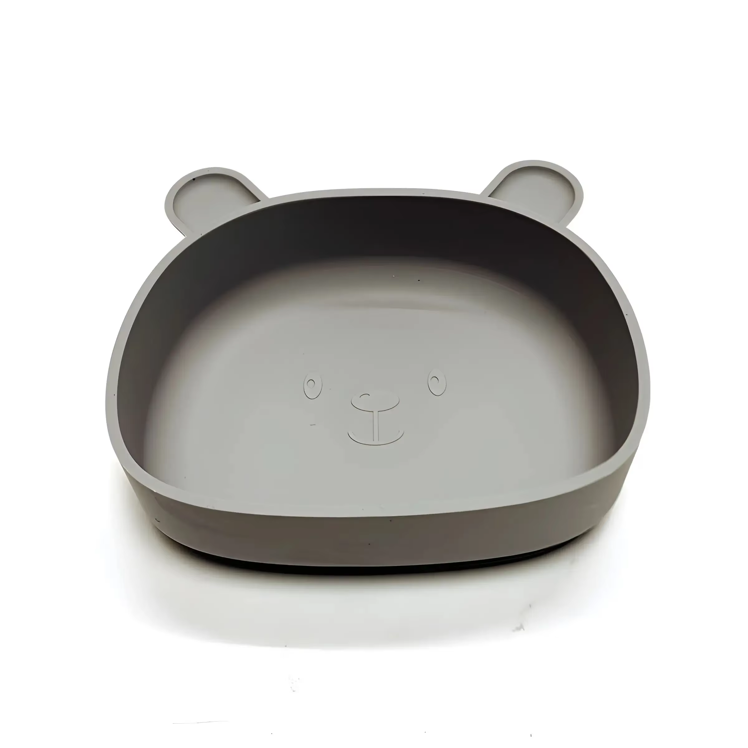 Plato infantil de silicona con ventosa - oso, a prueba de caidas - imagen 4