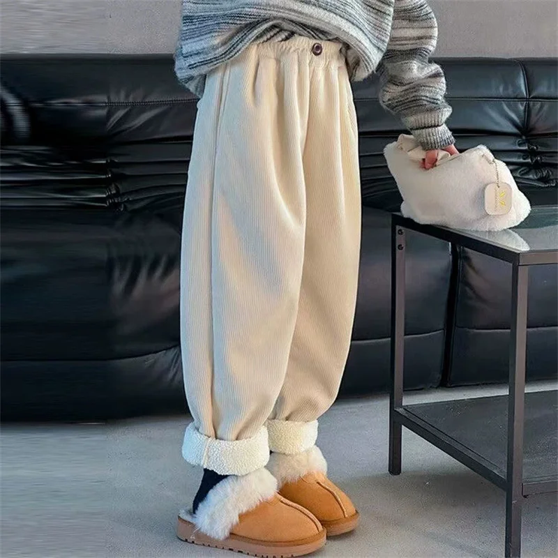 Pantalones de lana térmica para niño – estilo cómodo de invierno - imagen 4