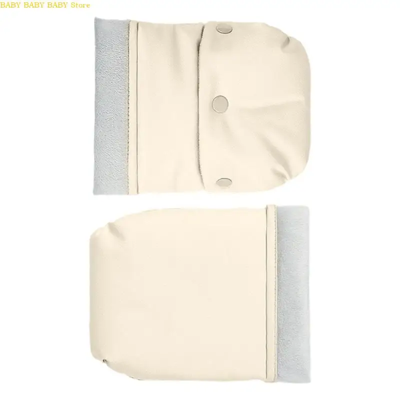 Q81A Manoplas a prueba salpicaduras para cochecitos clima frío Manoplas para cochecito Universal Cochecito bebé Guantes - imagen 4