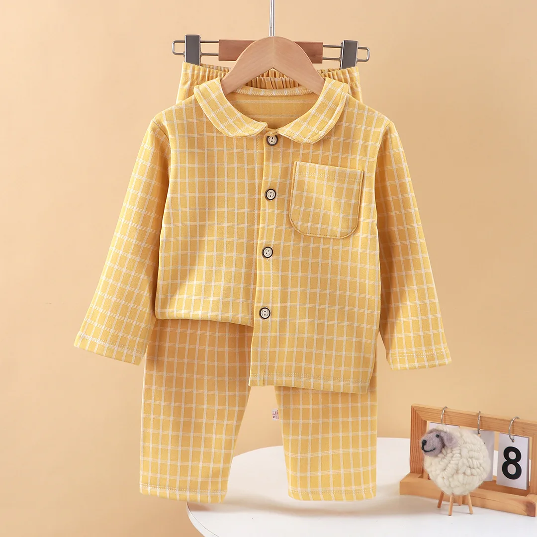 Pijama de terciopelo cálido para niño – Manga larga invierno - imagen 4