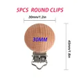5pcs 30mm Round clip
