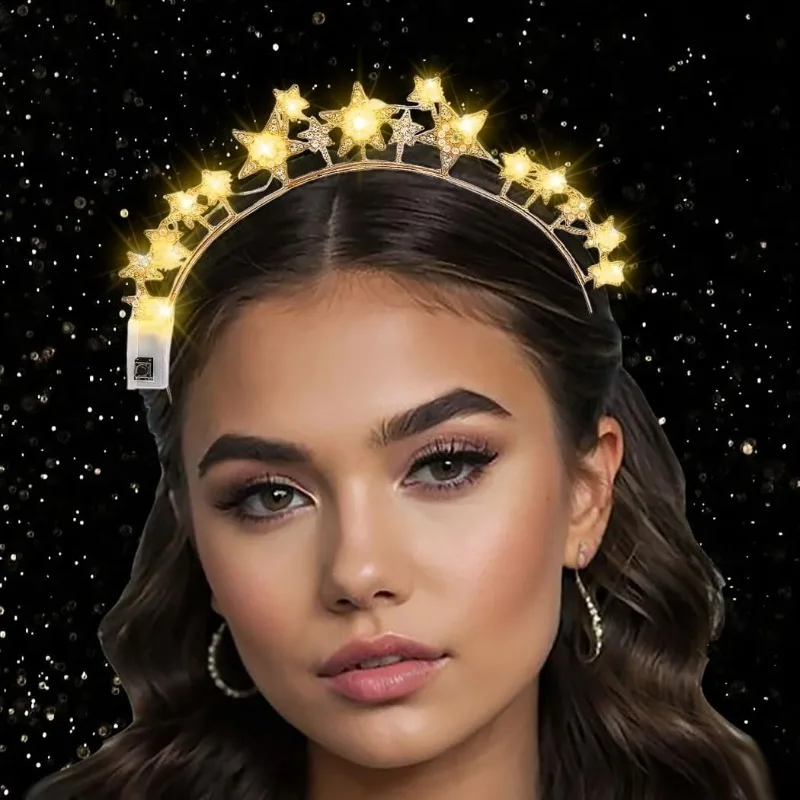 Diadema de princess con piedras brillantes para niña – Ideal para fiestas y eventos - imagen 2