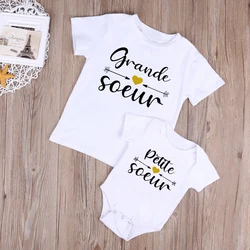 Camiseta hermana mayor y bebé a juego – Ropa familiar