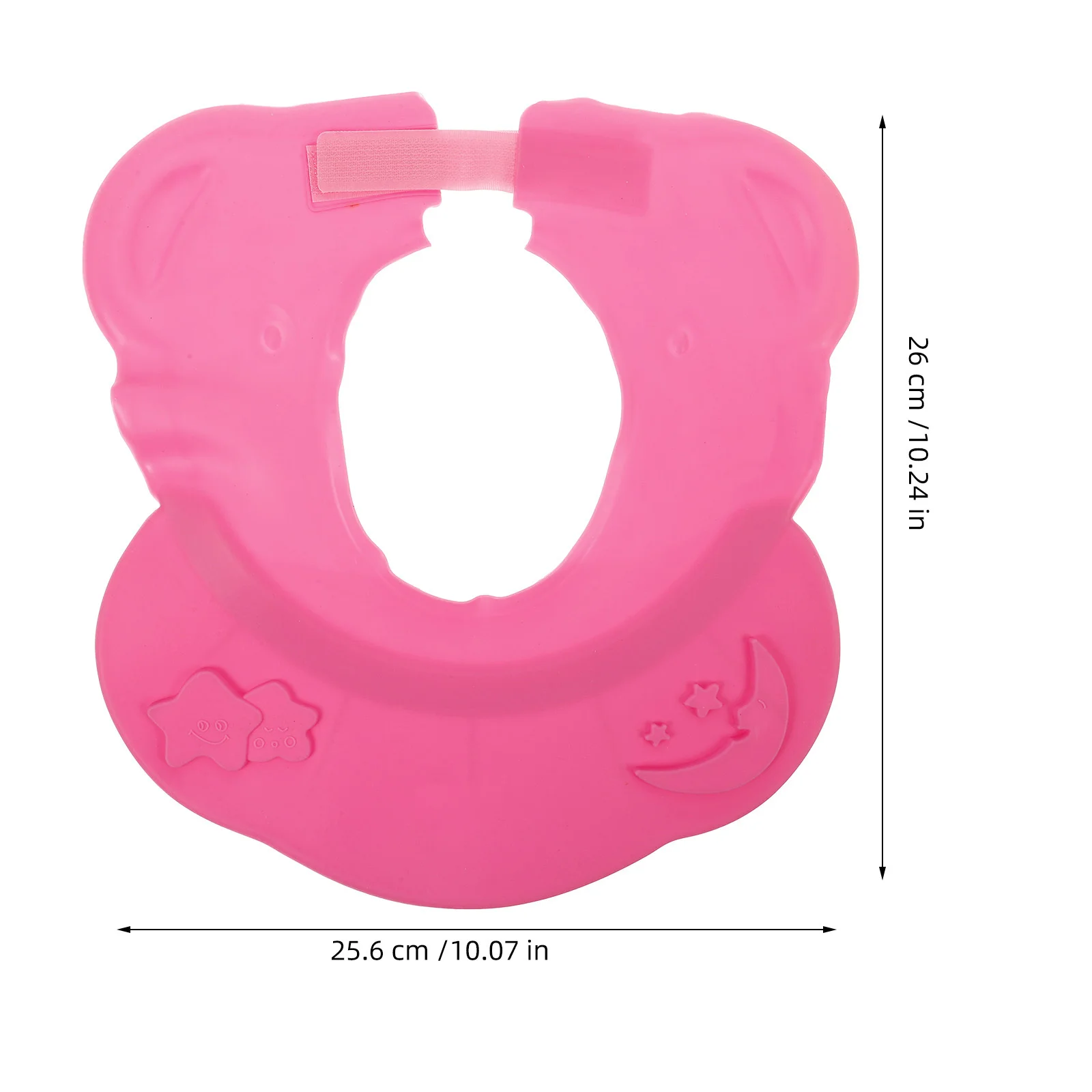 Gorro de ducha de bebé de silicona, protector de lavado de pelo de bebé ligero y ajustable, champú para niños pequeños, protección de baño, gorro para las orejas - imagen 3