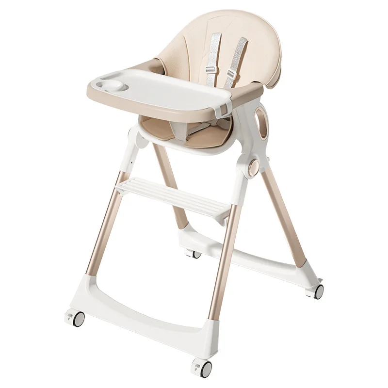 Silla de comedor para bebé, silla de comedor portátil plegable para niños, silla de aprendizaje para el crecimiento del bebé, comedor multifuncional - imagen 5