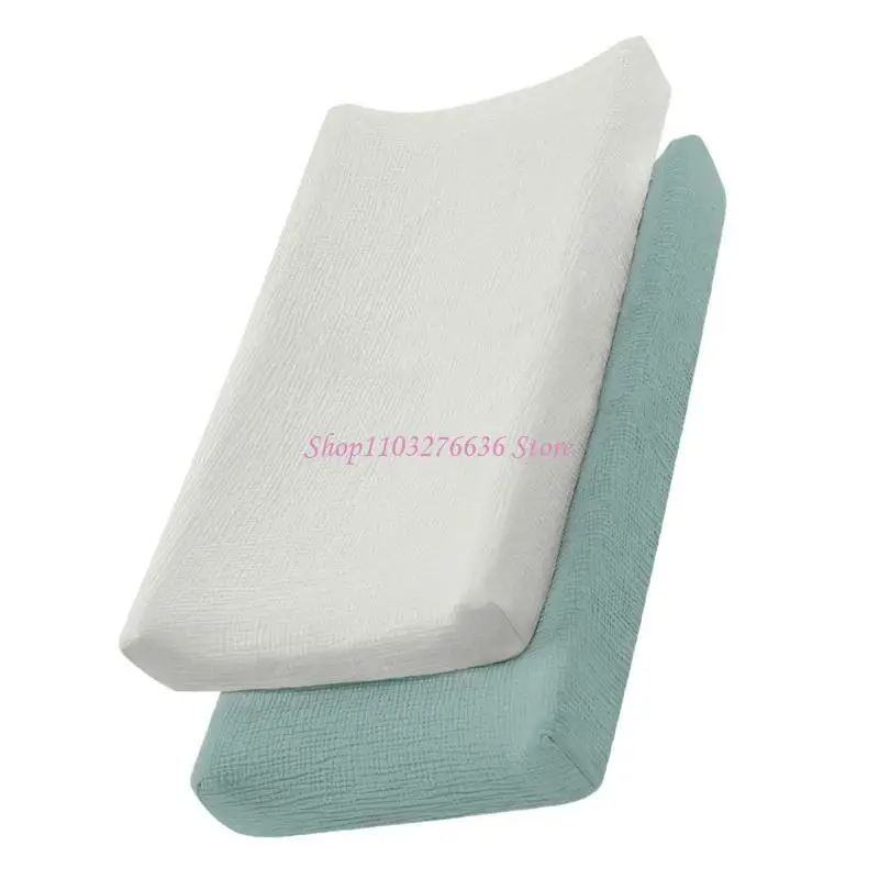 R6FD 2 uds funda cambiador transpirable, cambiador pañales reutilizable, sábanas manga, funda para cambiador pañales - imagen 4