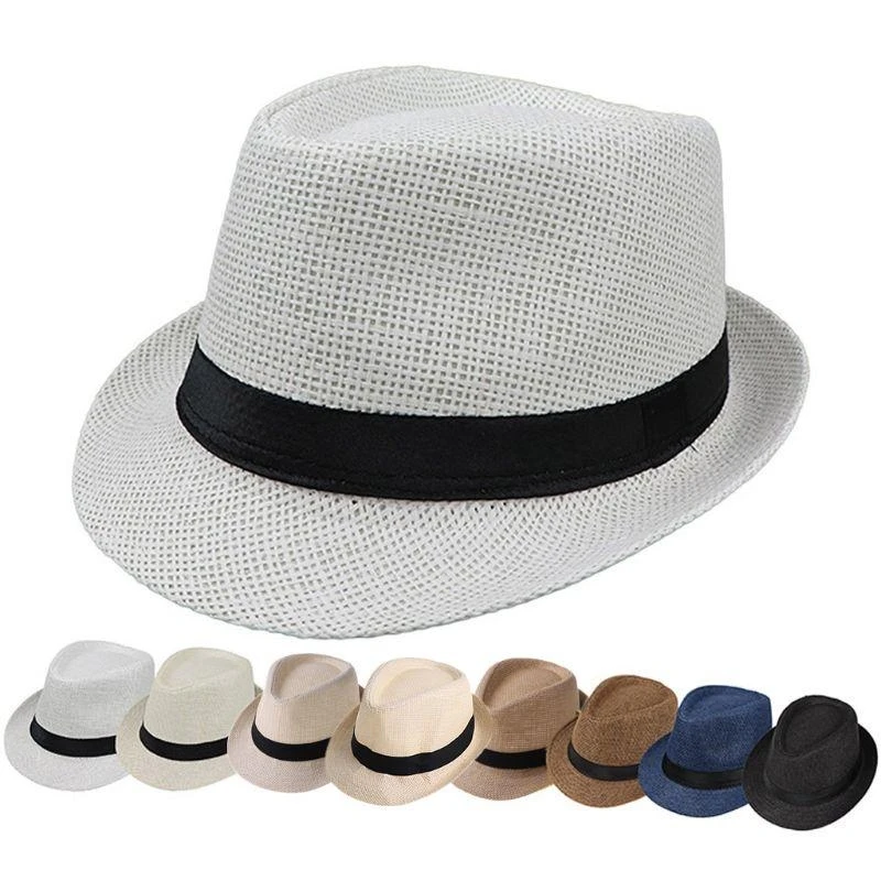 M76C sombrero paja verano para niños, sombreros para bebés, sombrero vacaciones para niños aire libre para y