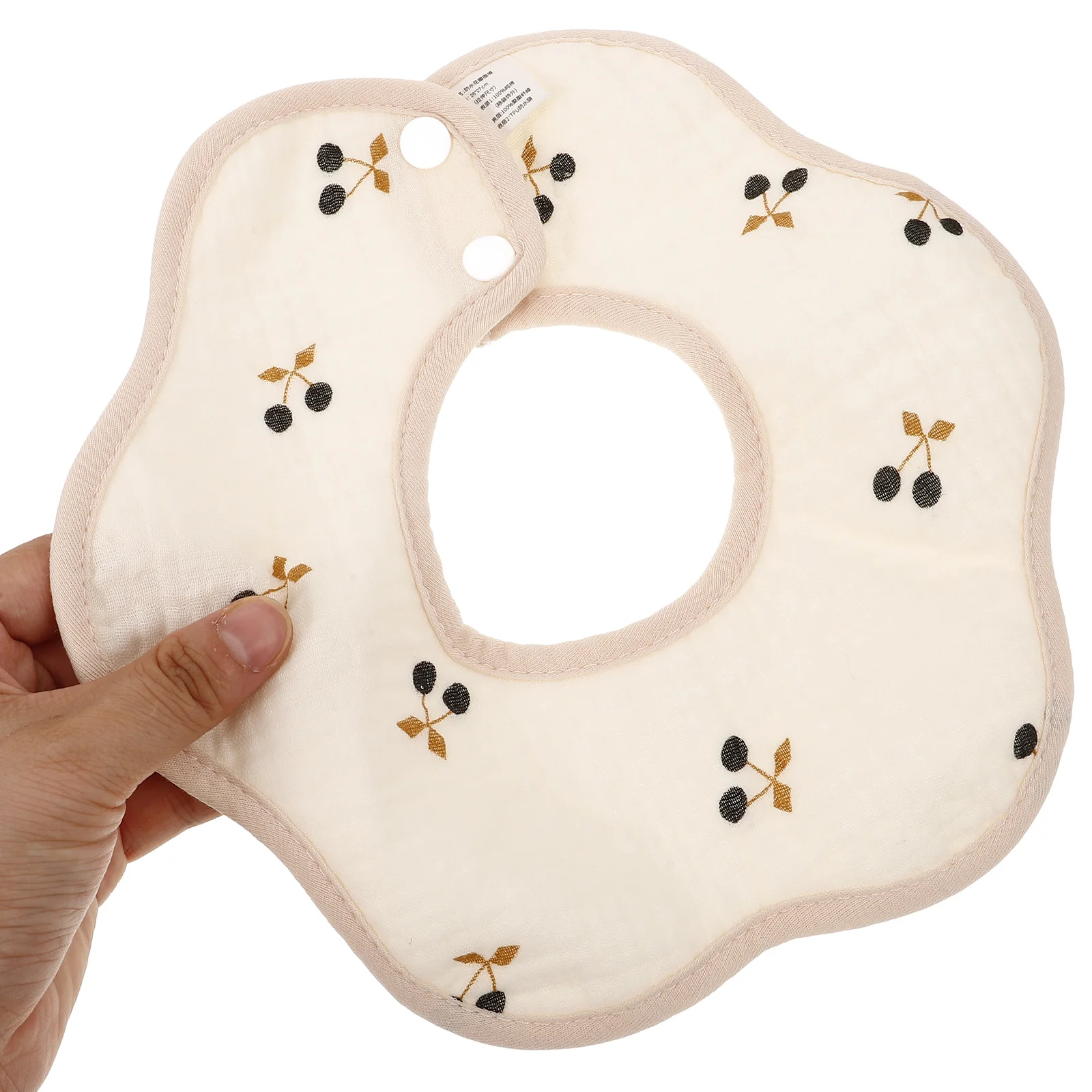Babero de algodón para bebé, babero de alimentación impermeable, cómodo y reutilizable, suministros para bebés, Baberos para bebés, toallas de Saliva para niños pequeños - imagen 3