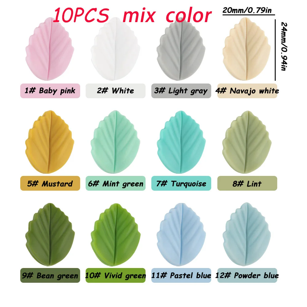 10pcs mix color