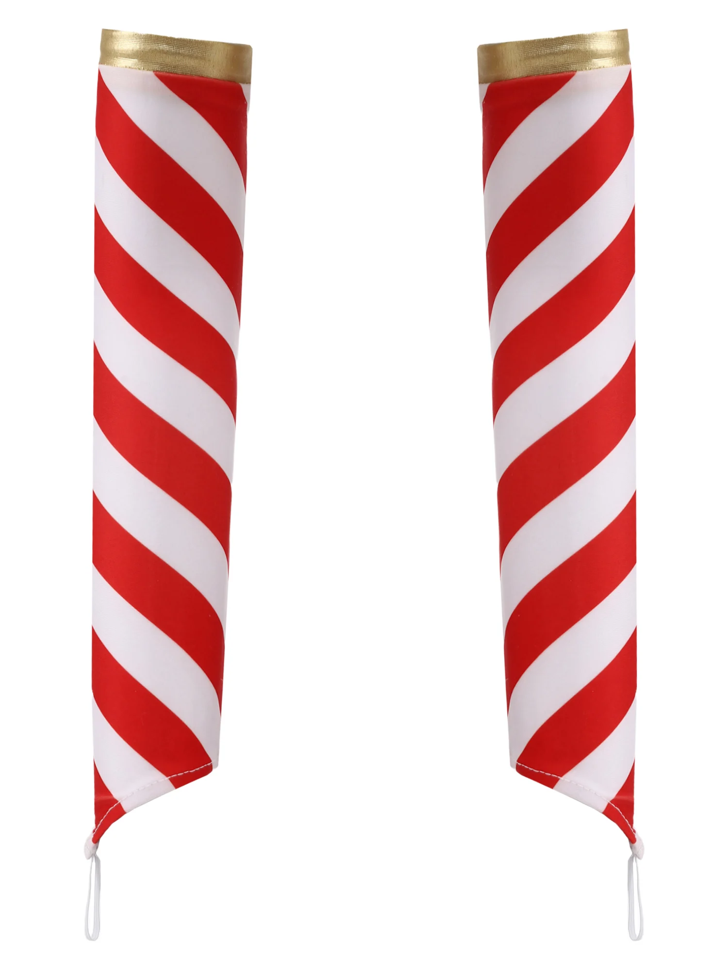 Vestido de ballet navideño sin mangas con bastón caramelo para niñas - imagen 5