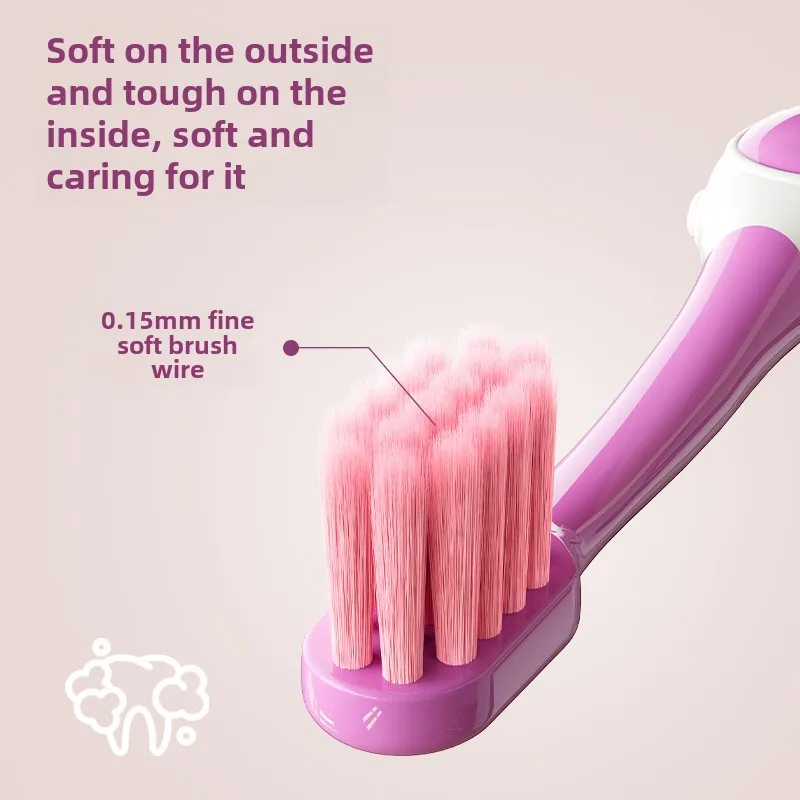 6 uds astronautas de dibujos animados 6-12 años cepillo de dientes para niños cuidado Dental niños dientes limpios familia de bebés cepillos de dientes de cerdas suaves finas - imagen 4