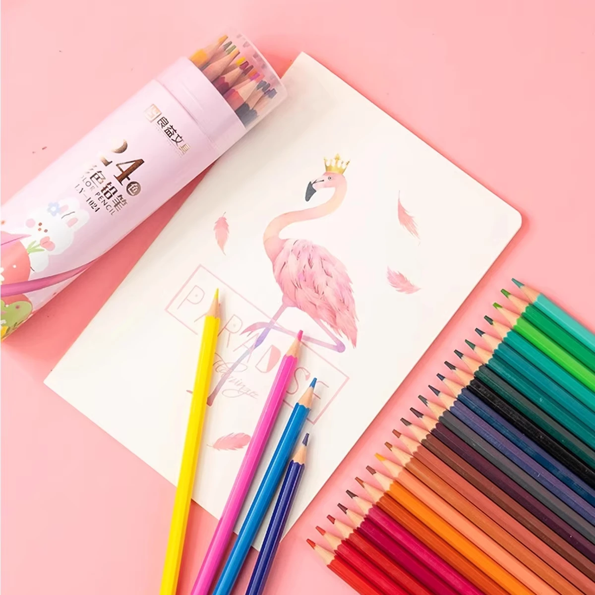 Lápices de colores acuarelables para niños – Uso escolar artístico - imagen 5