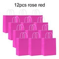 12pcs rose red