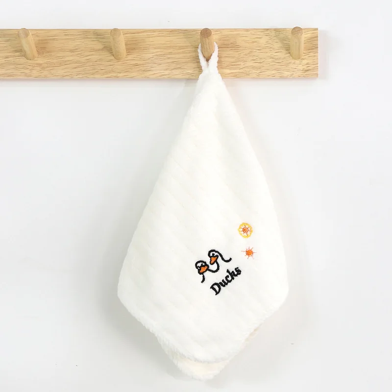 Toallas para lavarse la cara, bañarse y secar las manos; Uso doméstico y de jardín de infantes; Toallas absorbentes para la cara del bebé con encaje - imagen 4