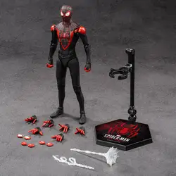Figura de acción Spider-Man Miles Morales traje 2099 1/10