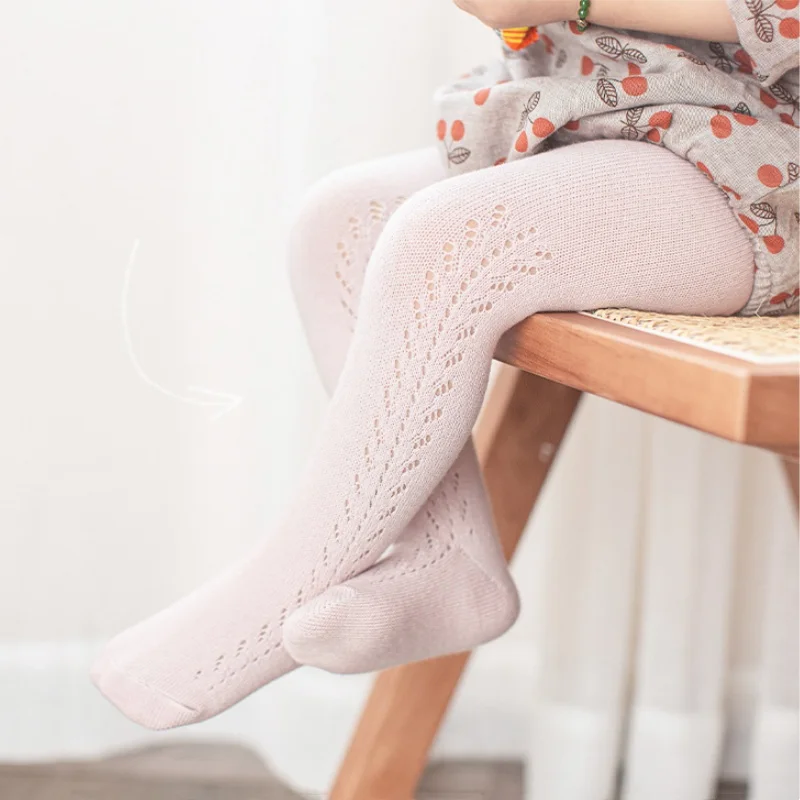 Leotardos de punto suave para bebé niña estilo princesa - imagen 4