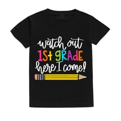Camiseta de algodón para guardería – Ideal para el primer día de cole