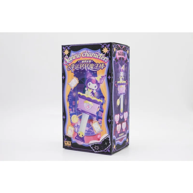 Sanrio personaje Lucky Turn varita mágica caja ciega juguetes lindo Kuromi canela My Melody Anime figura muñeca juguetes niños regalos - imagen 3