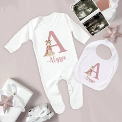 Babero y body personalizados para bebé – Regalo nacimiento