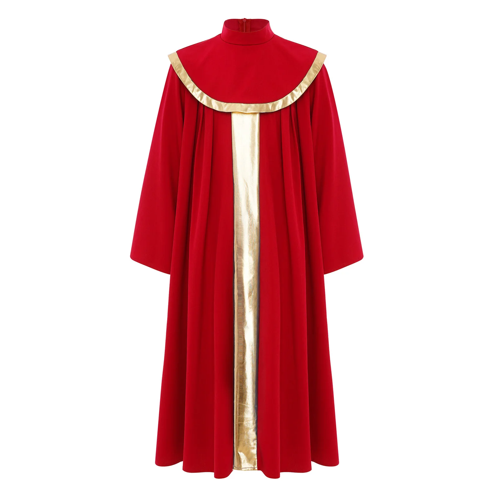 Traje de pastor metalizado niño – Disfraz litúrgico baile Halloween - imagen 3