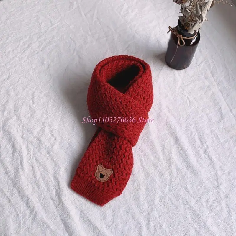 Bufanda cuello R6FD chicas calientes para niñas cuello cubierta cuello a prueba viento - imagen 3