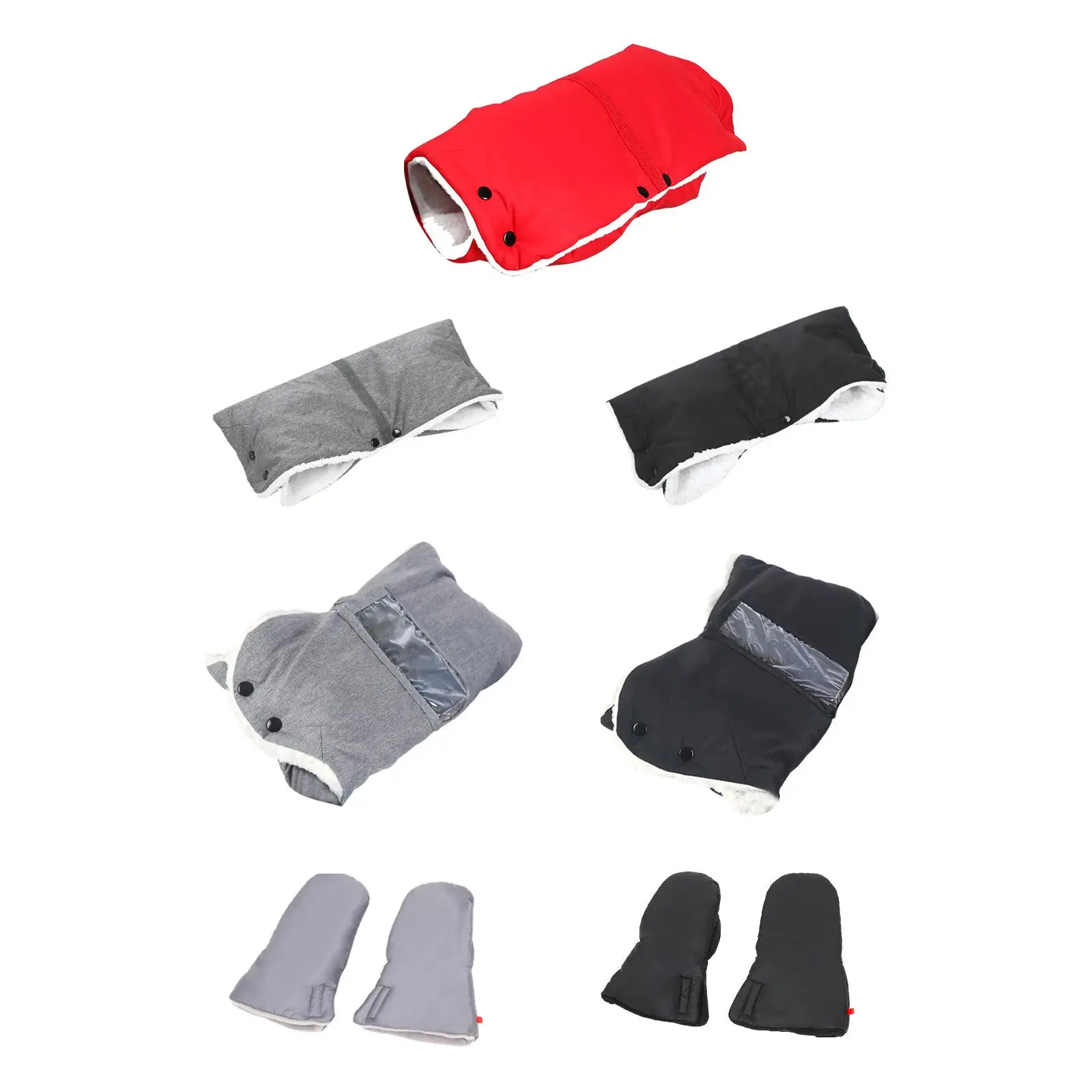 Guantes térmicos universales para cochecito de bebé – Manos abrigadas - imagen 3