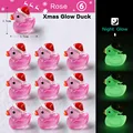 Xmas Glow Duck-Rose