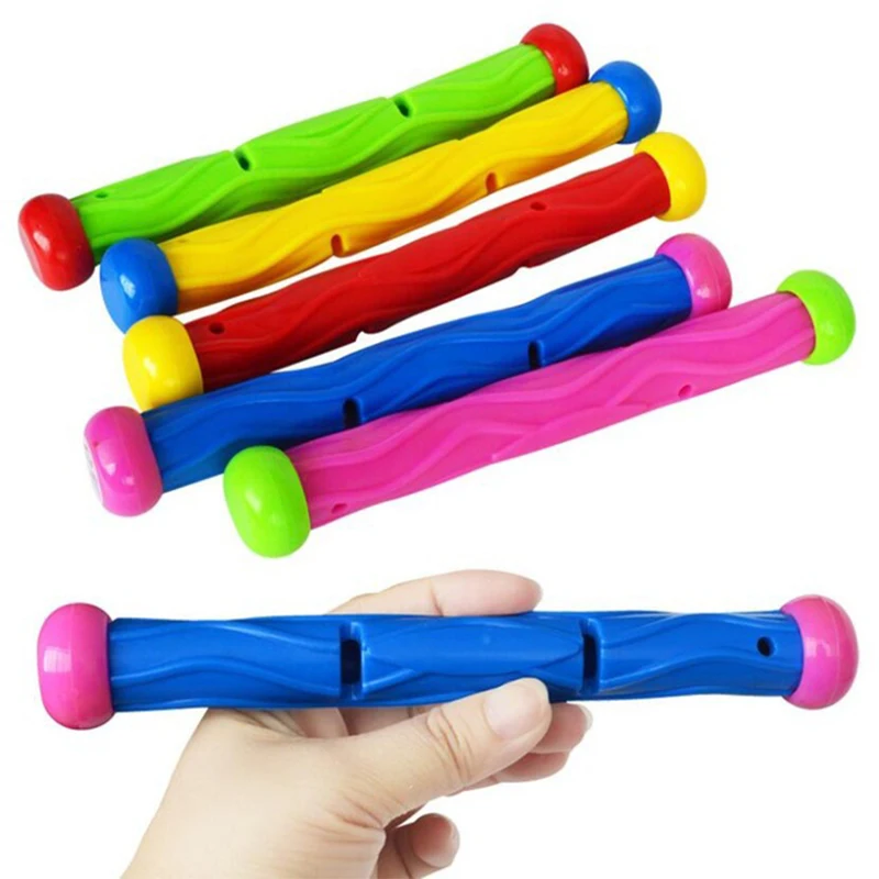 Juego de buceo infantil con anillos delfín para piscina - imagen 2