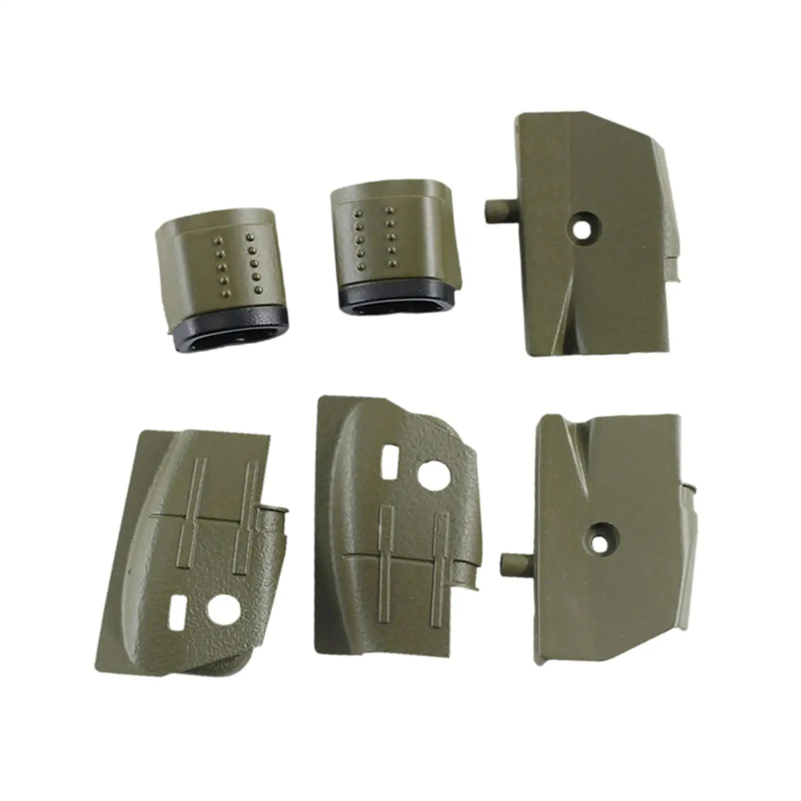 6 Pieces RC Helicopter Rear Decoration Parts Set Spare Parts for Wltoys K170