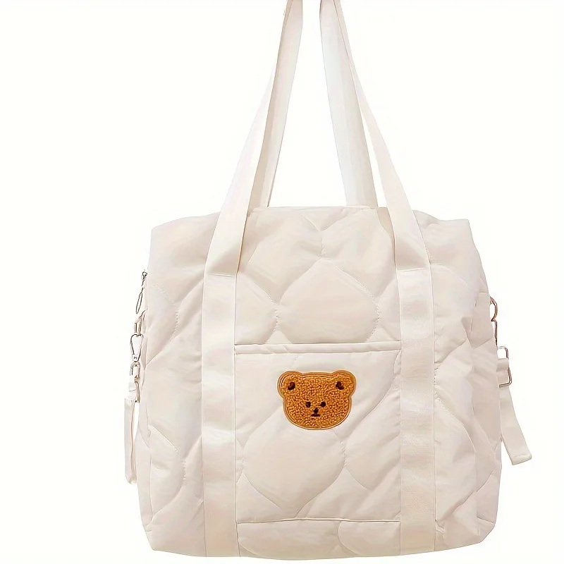 Bolso maternal multifuncional con organizador para cochecito de bebé - imagen 5