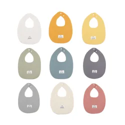 Babero de algodon suave para bebe - absorbe saliva y ayuda a eructar