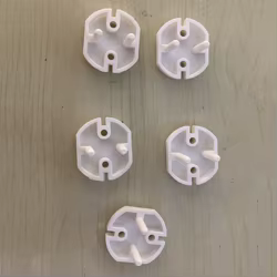 10 Uds. Cubiertas de salida protectores de enchufe de seguridad para bebés No hay herramientas necesarias para quitar cubiertas de enchufe protectores de enchufe