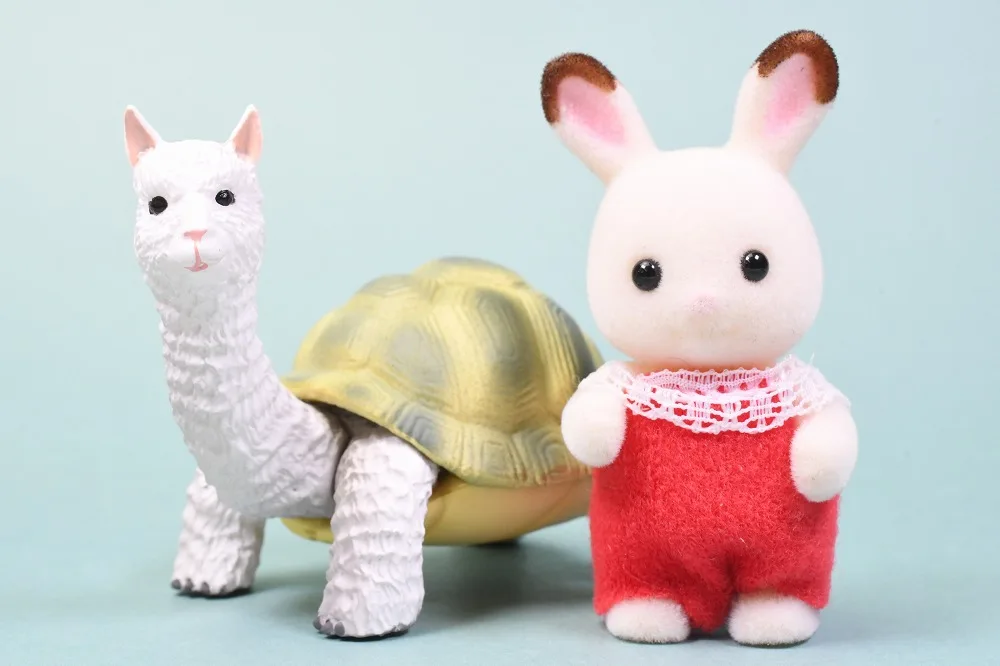 Stasto Cápsula de piedra de pie, juguetes, tiempo-espacio, deriva, Isla de Nazopagos, animales extrañas, alpaca, Tortuga, panda, pingüino, caniche, figura de sello - imagen 2