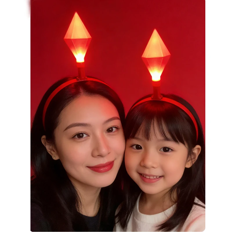 Diadema LED luminosa infantil – Accesorio de colores para fiestas - imagen 2