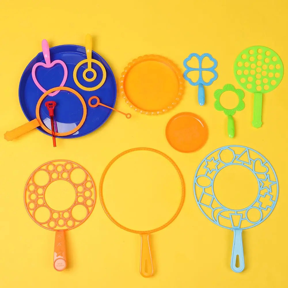 Regalo niños varita de burbujas diversión al aire libre herramienta de soplado juego de soplador máquina de burbujas fabricante de burbujas de jabón - imagen 5