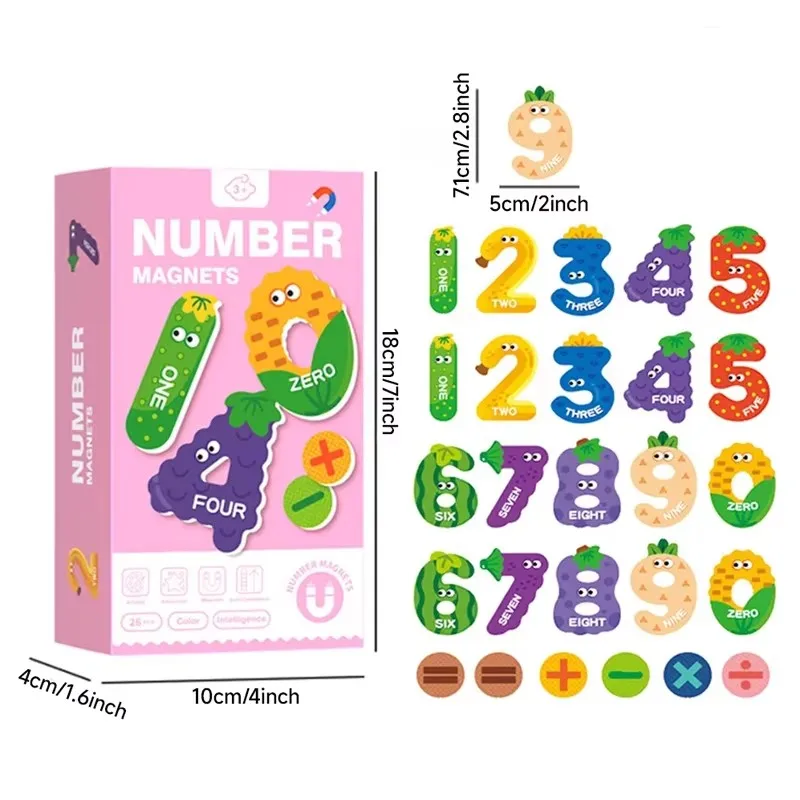 26pcs Number