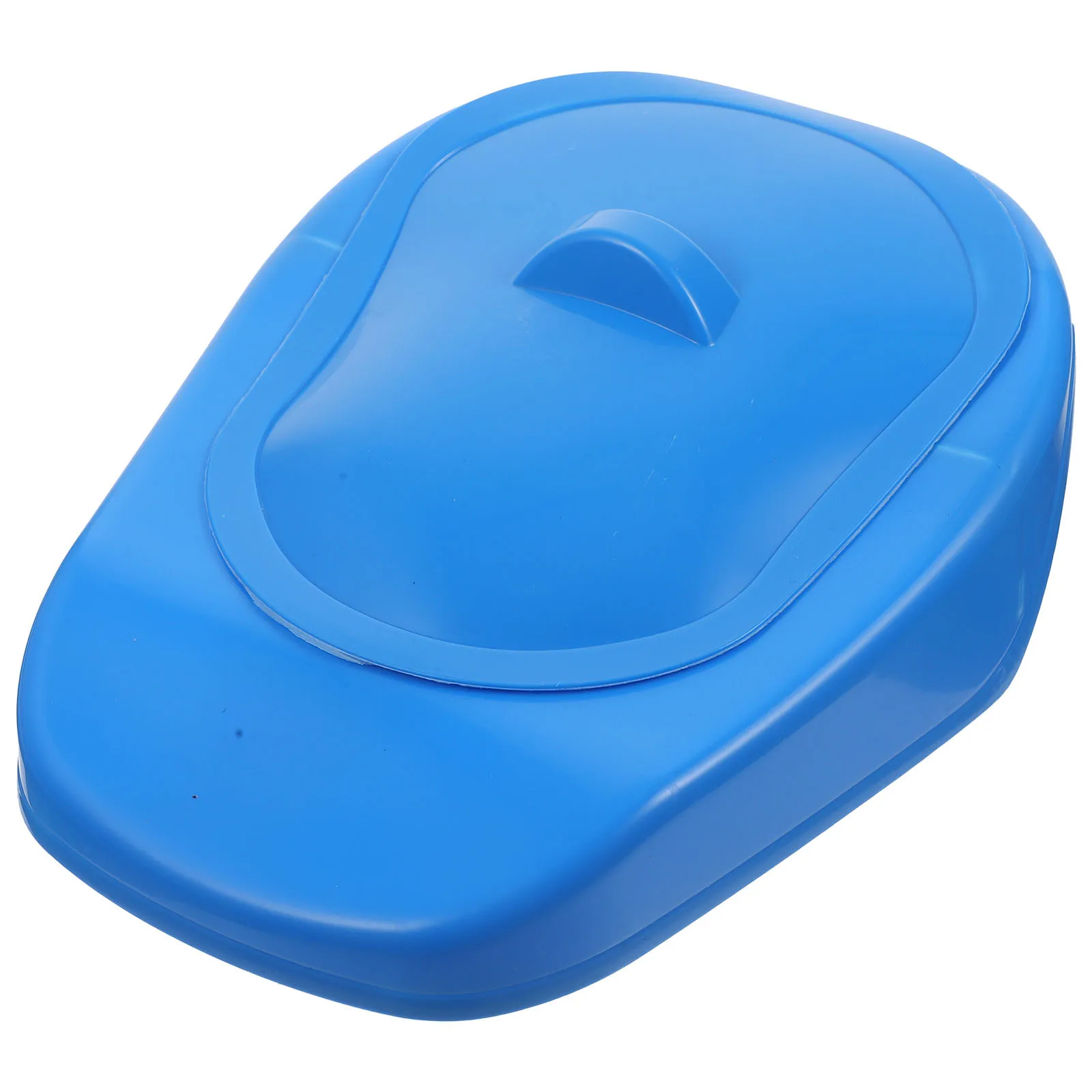 Colcha con tapa, bandeja de cama portátil de plástico para adultos, diseño ondulado para ancianos, uso doméstico en Hospital, orinal resistente, Parálisis Puerpera - imagen 3