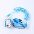 Blue with lock