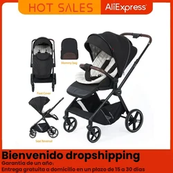 Cochecito de bebé ligero de alta calidad Kidilo para recién nacido, cochecito de viaje ligero con 1 año de garantía
