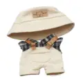 beige hat