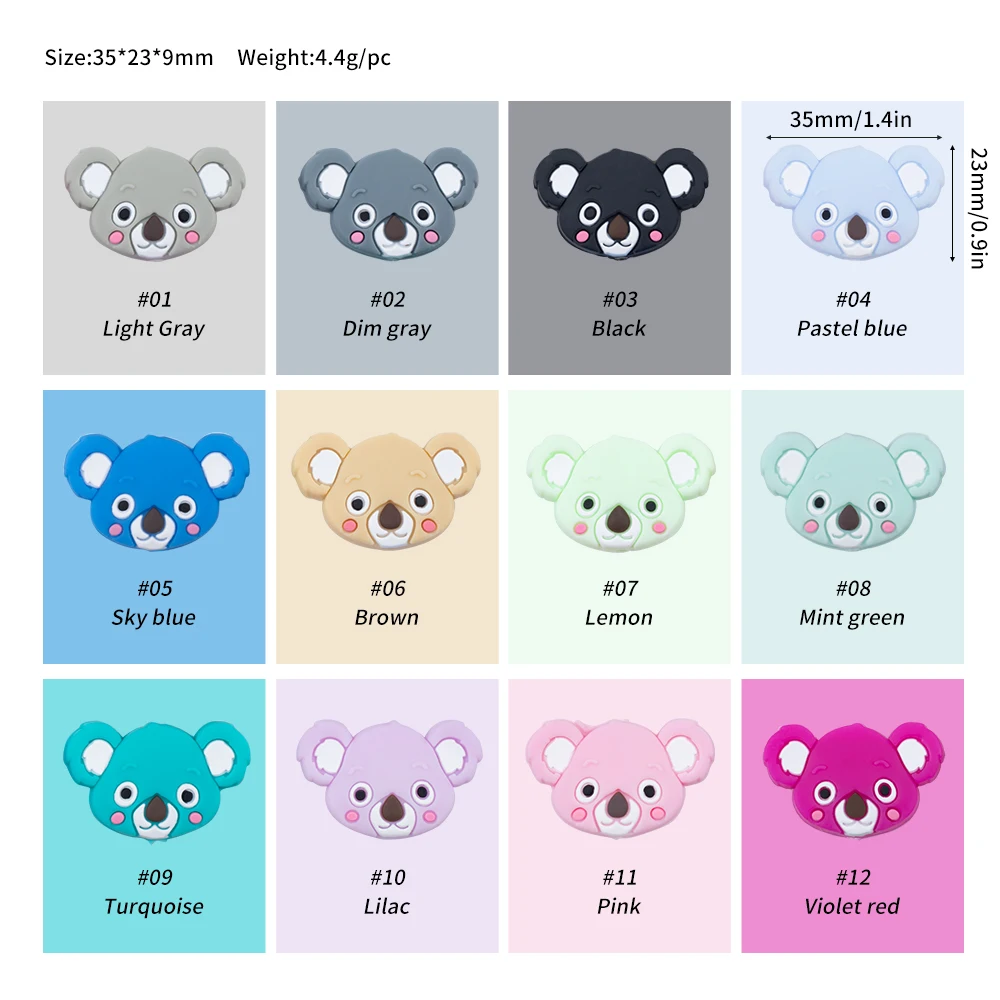 10pcs Koala2 Mix