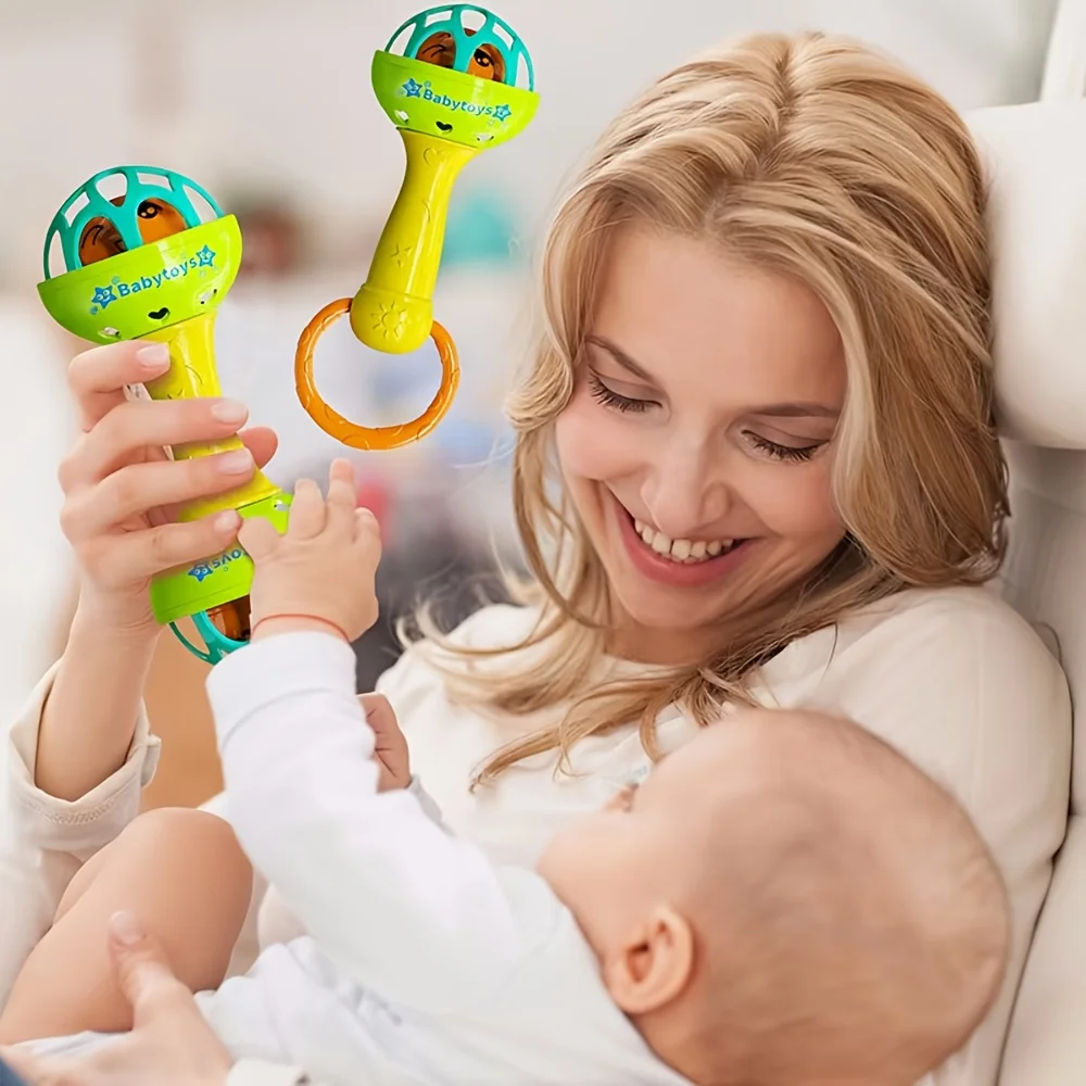 Juguete musical campana y pelota para bebés – Estimulación temprana - imagen 4