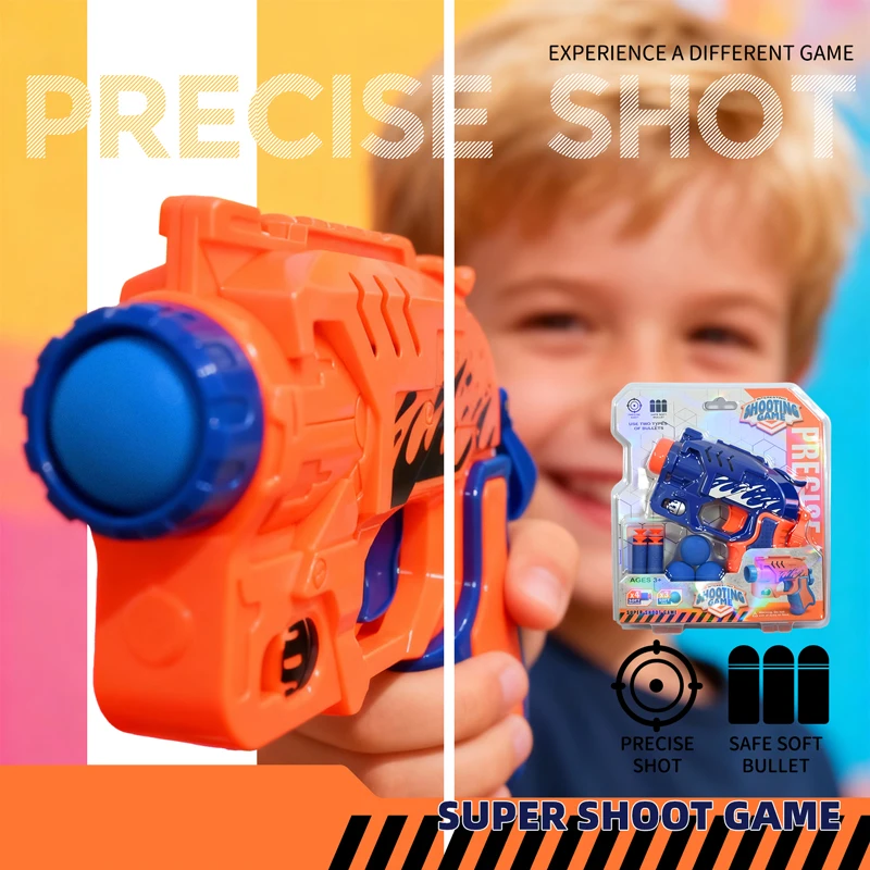 Pistola de balas suaves con ventosa