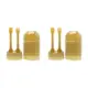 2PCS Golden