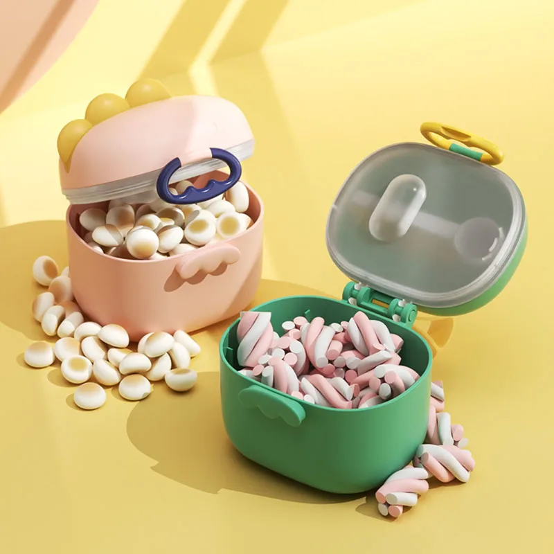 Caja de fórmula para bebé, caja portátil de leche en polvo para alimentos complementarios al aire libre, contenedor sellado, contenedor de almacenamiento grande a prueba de humedad - imagen 5