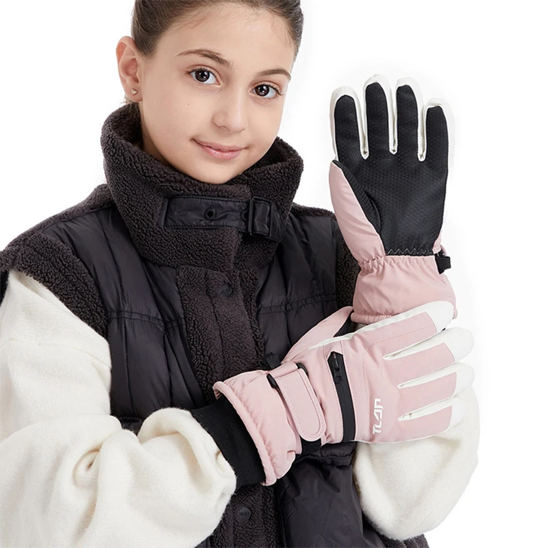 Guantes de invierno impermeables para niños cálidos en nieve y deporte - imagen 3