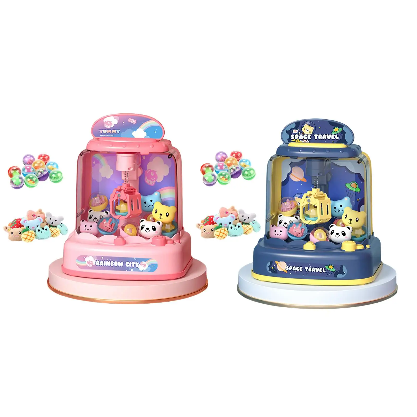 Máquina de garra con música juguete - vista principal